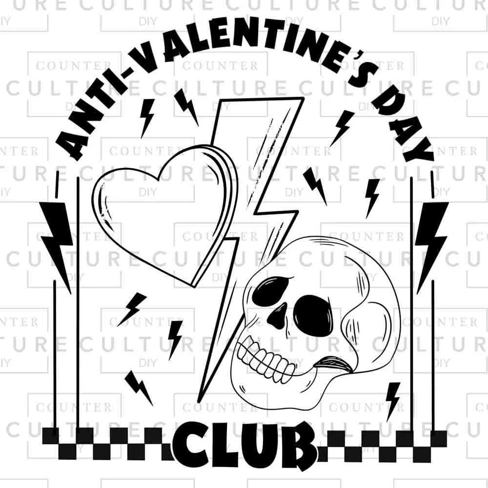 Anti Vday UV DTF