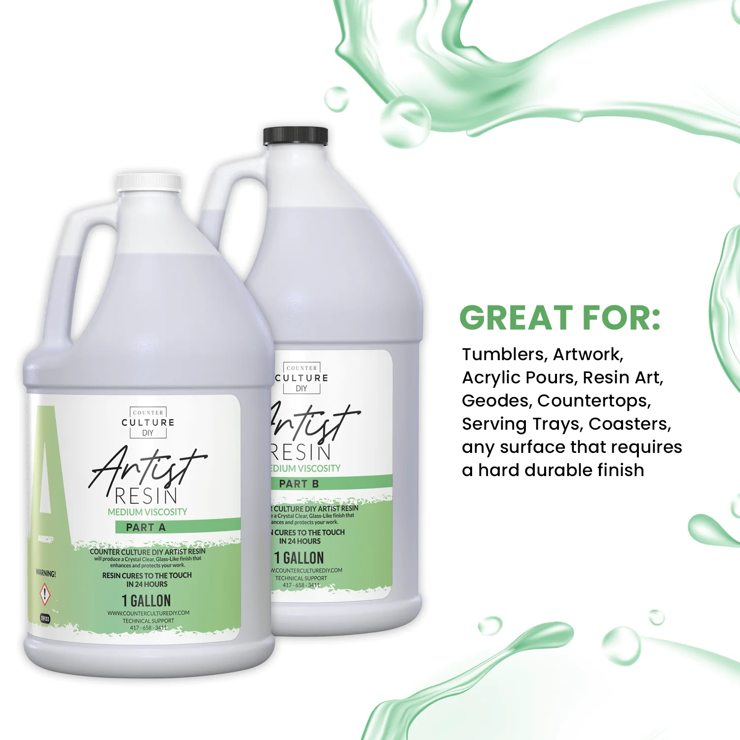 Artist Resin Medium Viscosity Epoxy for Art & Crafts | CCDIY - Image 8