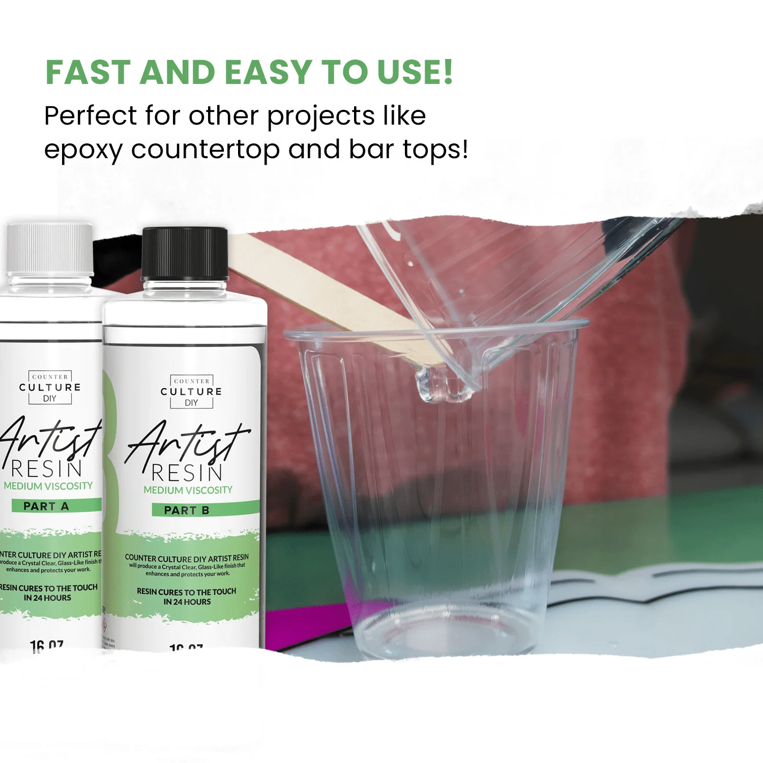 Artist Resin Medium Viscosity Epoxy for Art & Crafts | CCDIY - Image 9