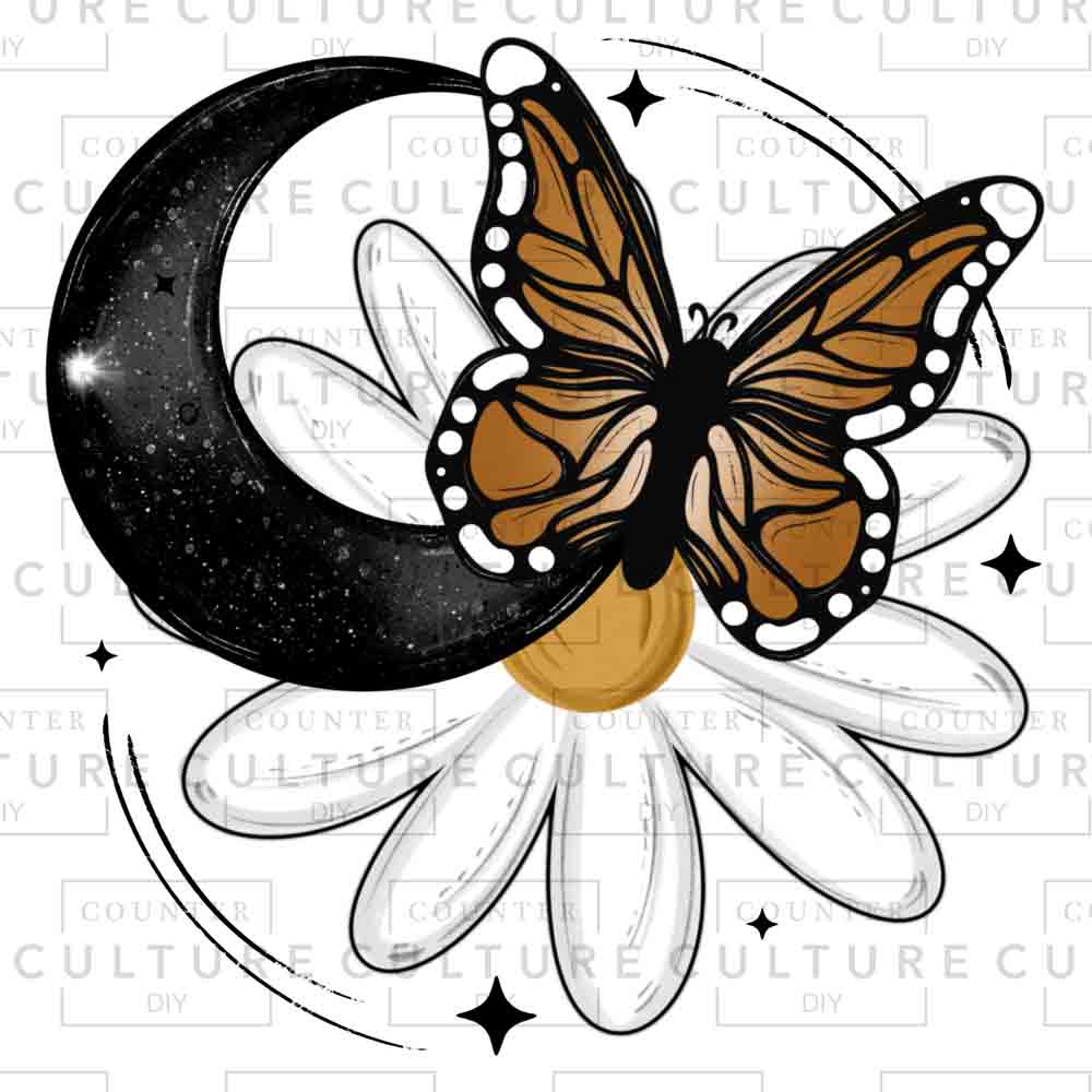 Butterfly UV DTF