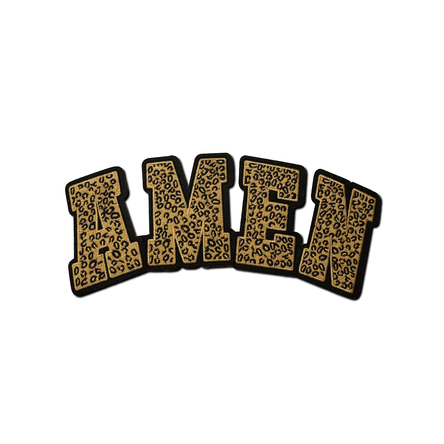 Cheetah "AMEN" Patch