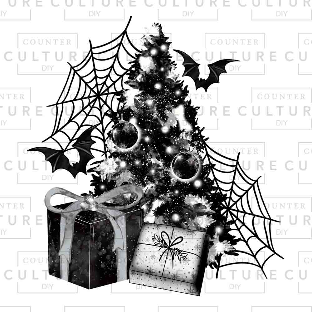 Creepmas Tree UV DTF