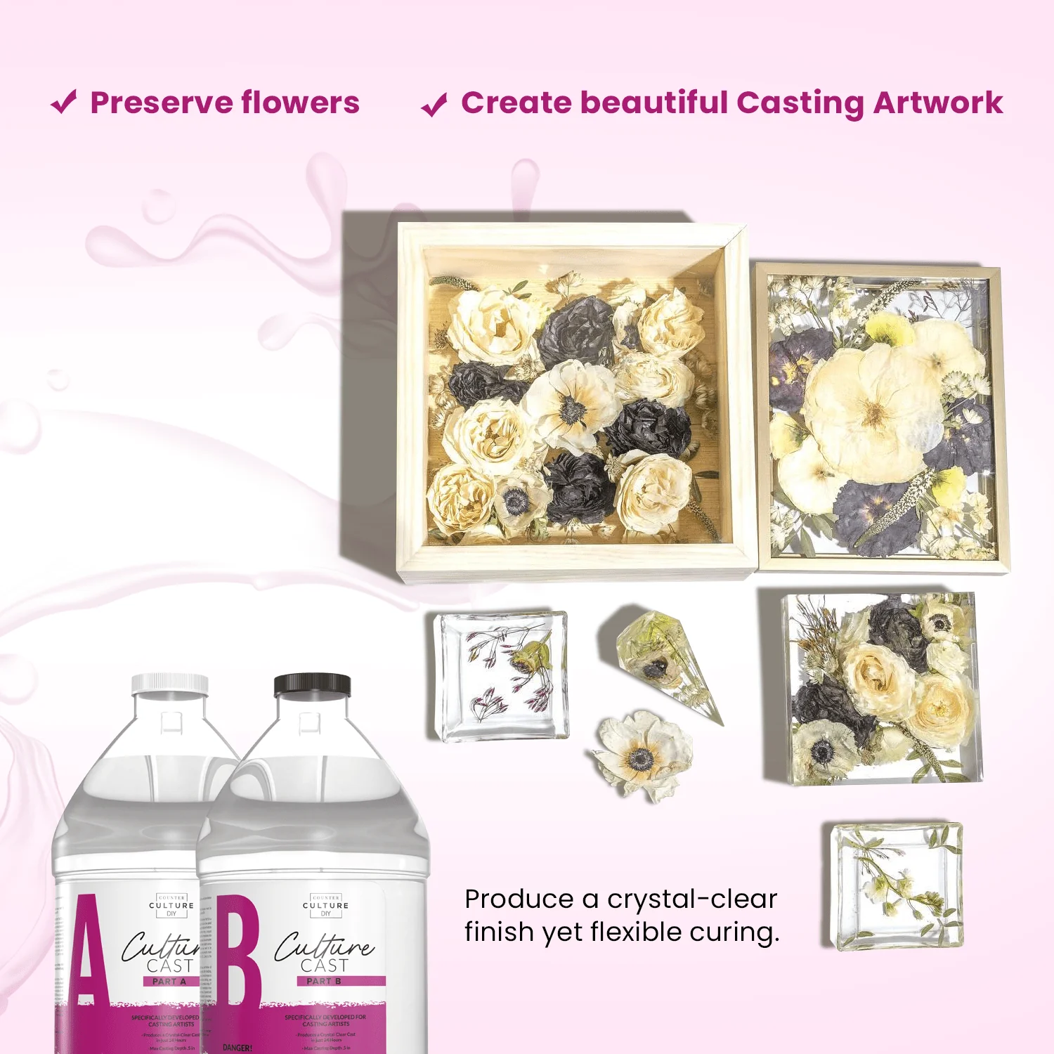 Culture Cast Casting Resin - 100% Premium Crystal Clear - Image 5