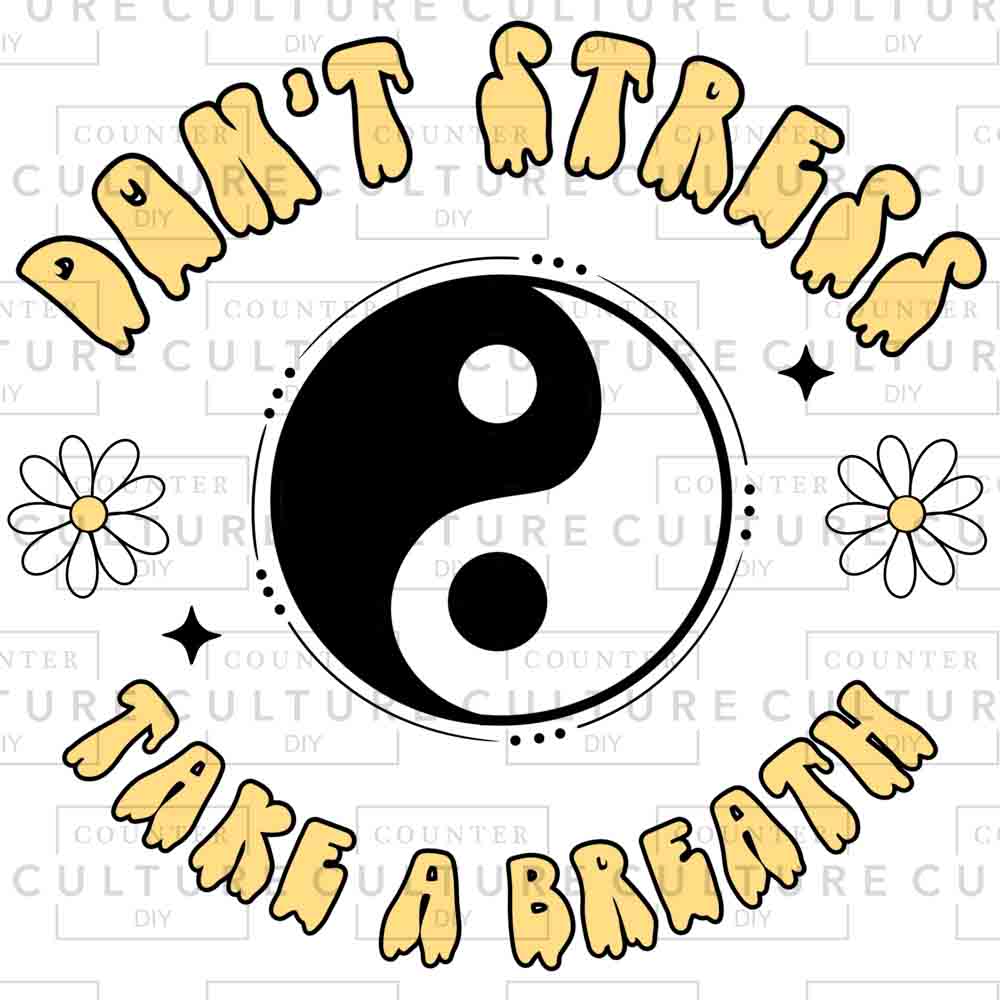 Don't Stress DTF Transfer