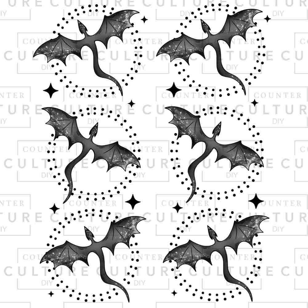 Dragon Sleeve DTF Transfer