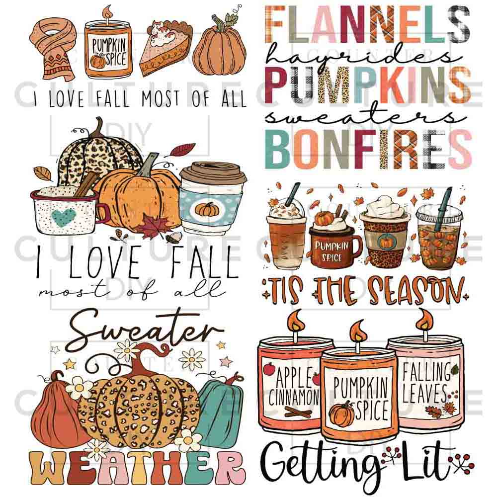 Fall DTF Gang Sheet