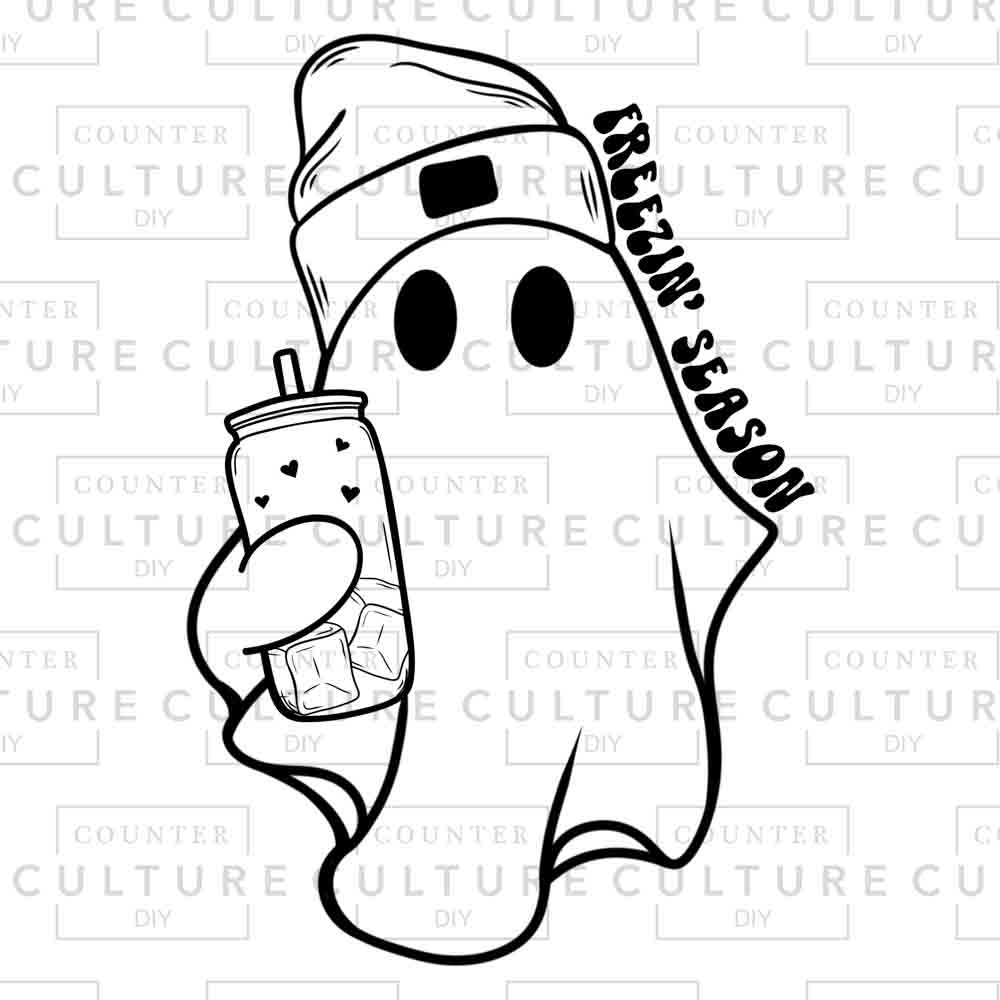 Freezin Ghosty UV DTF