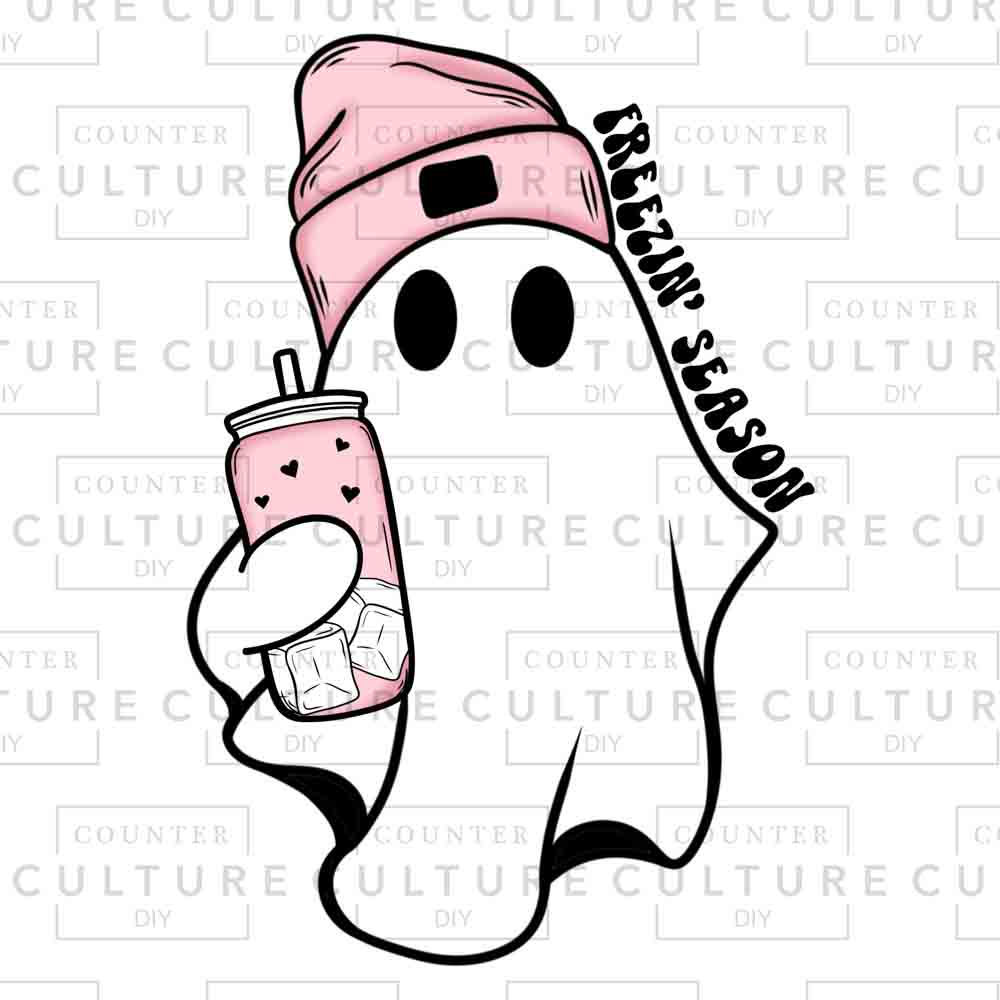 Freezin Ghosty UV DTF 2