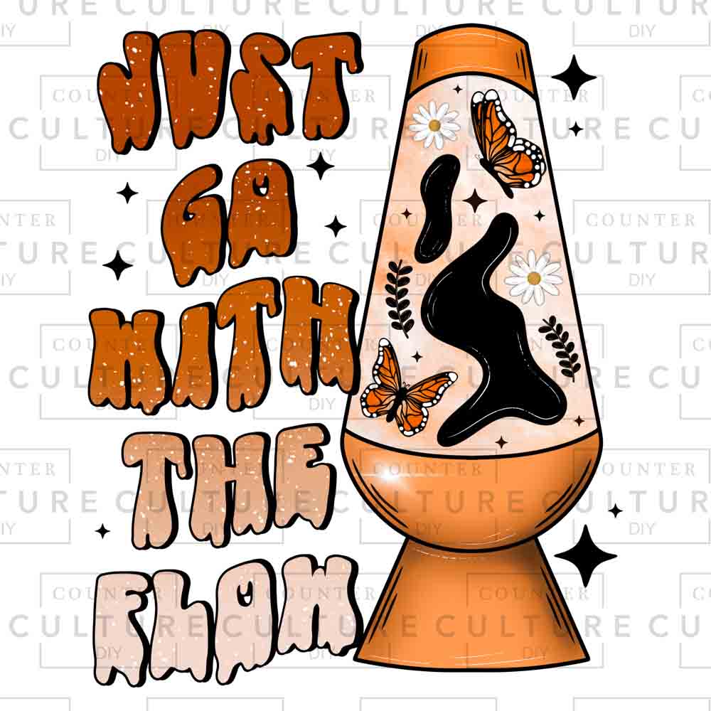 Go With The flow UV DTF