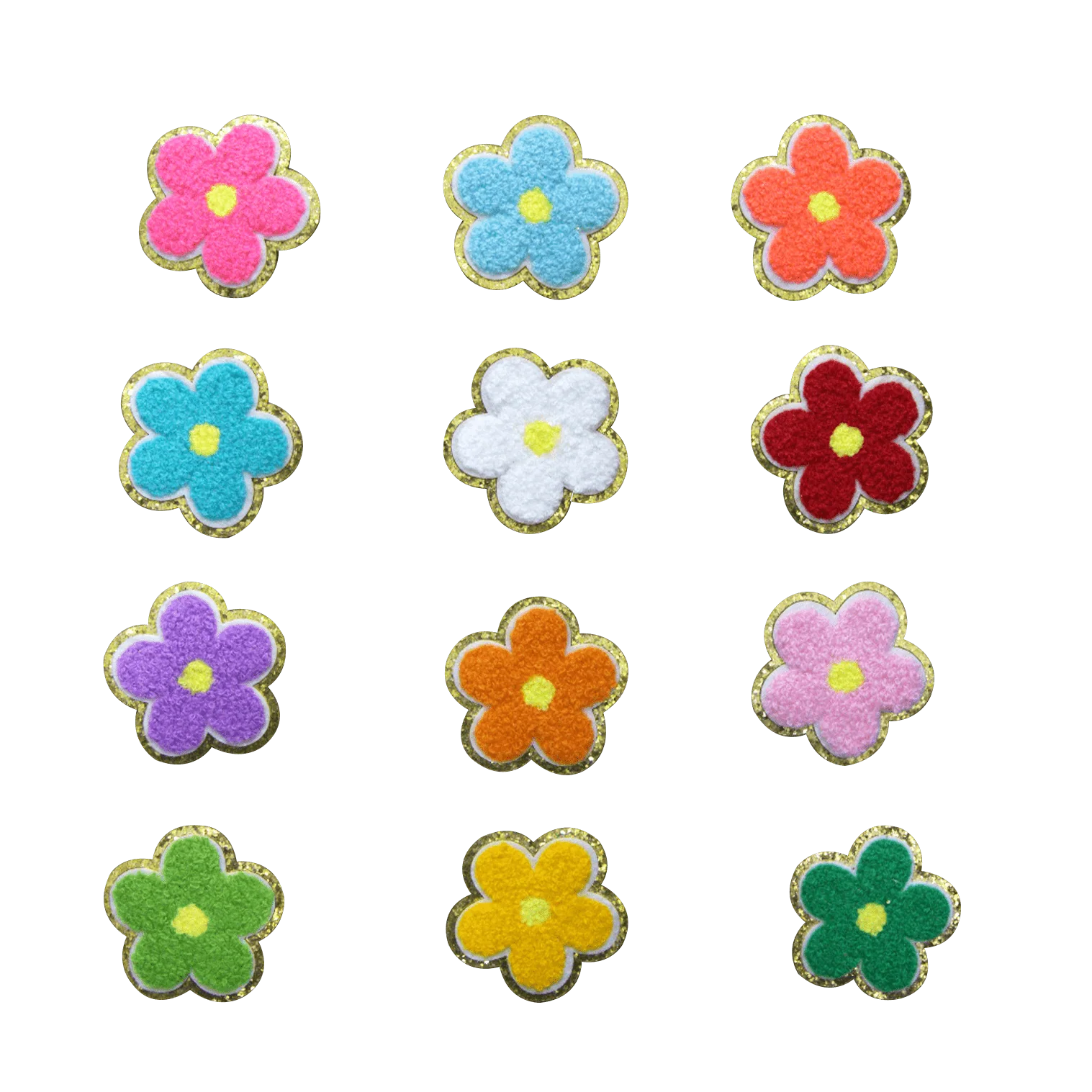 Hat Patches: Flower Edition (12 patches)