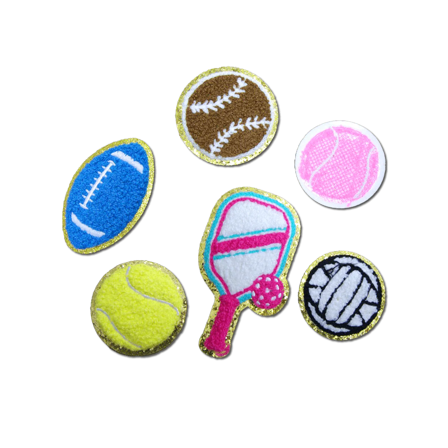 Hat Patches: Variety Balls (6 patches) - Image 2