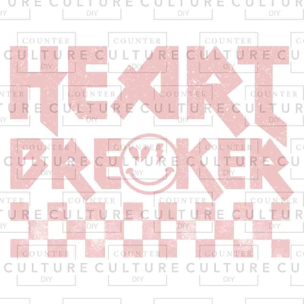 Heart Breaker UV DTF