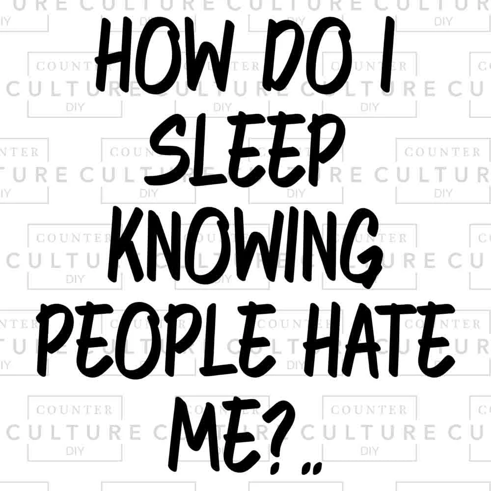 How Do I Sleep UV DTF