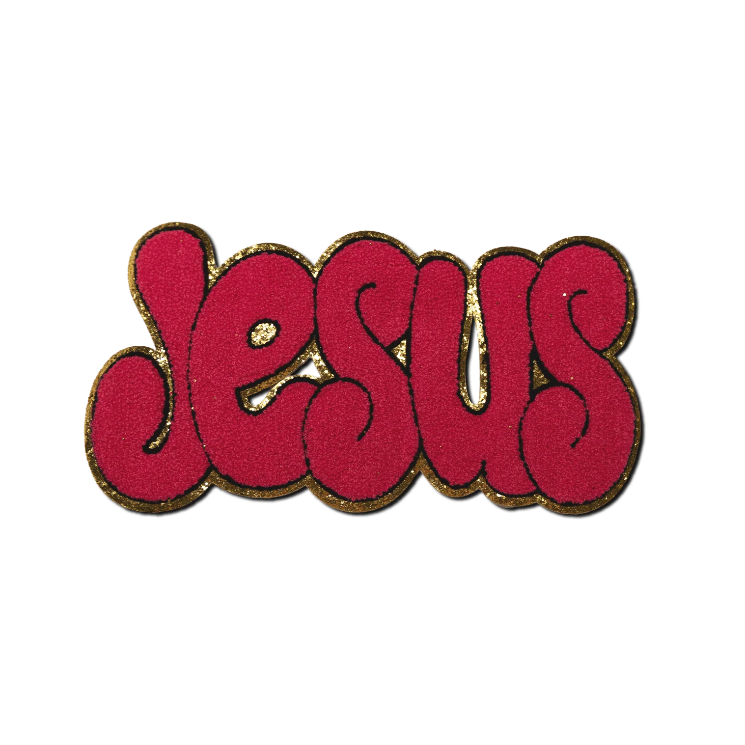 "Jesus" in Pink Patch