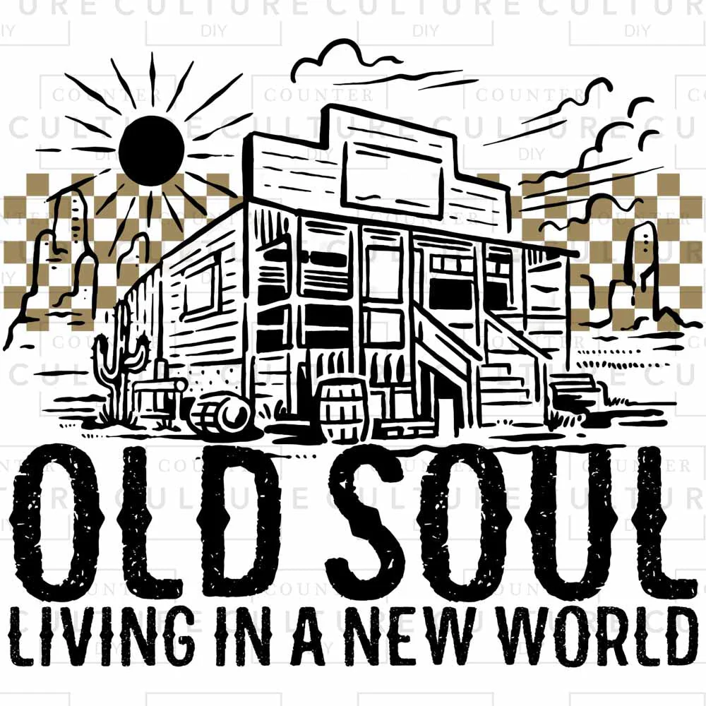 Living in a New World DTF Transfer