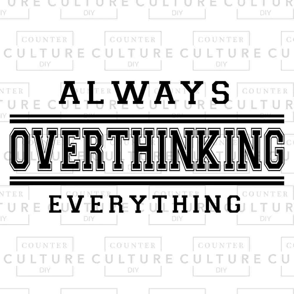 Overthinking UV DTF