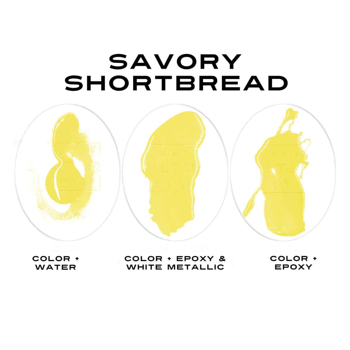 Savory Shortbread - Dispersion Color