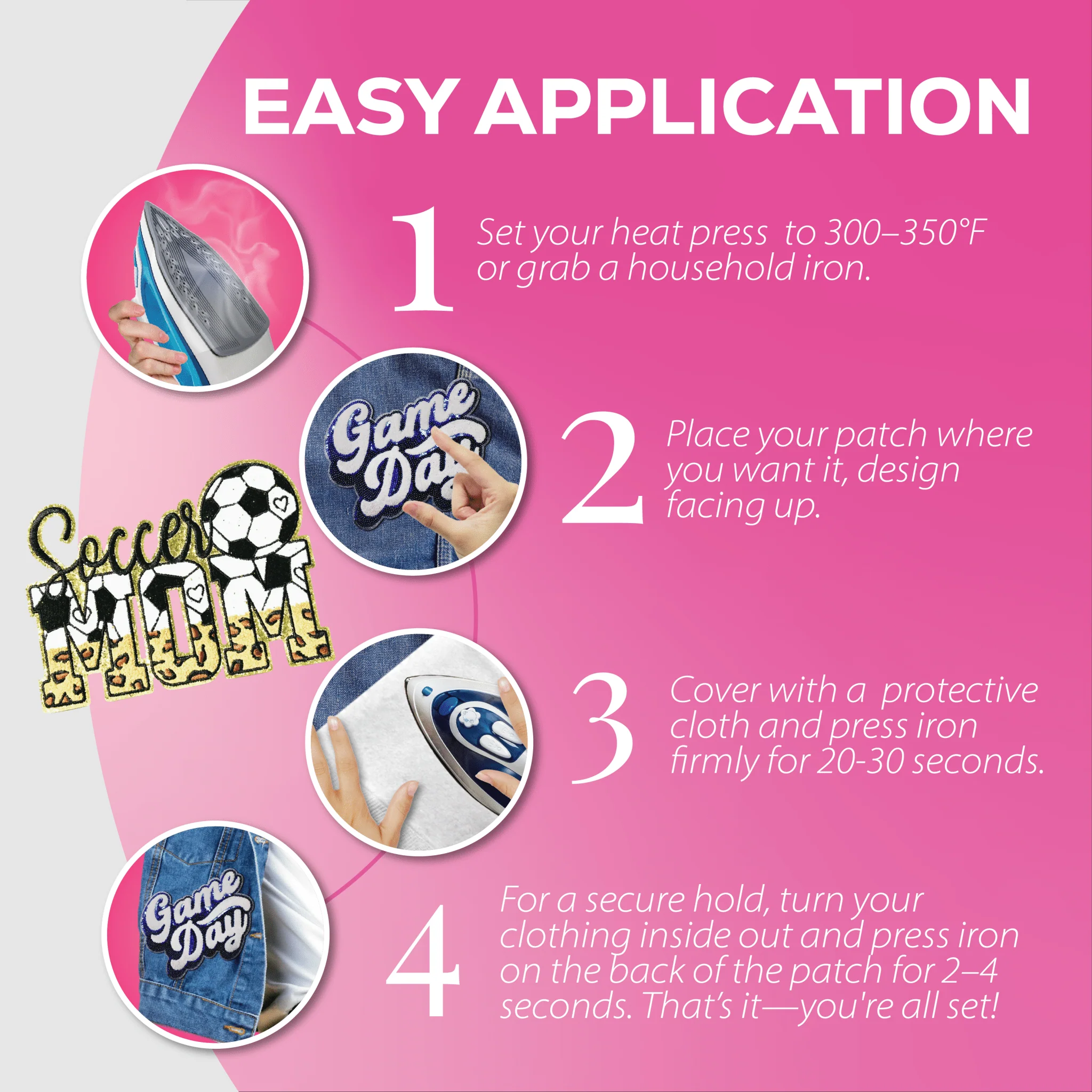 Soccer MOM Patch - Image 5