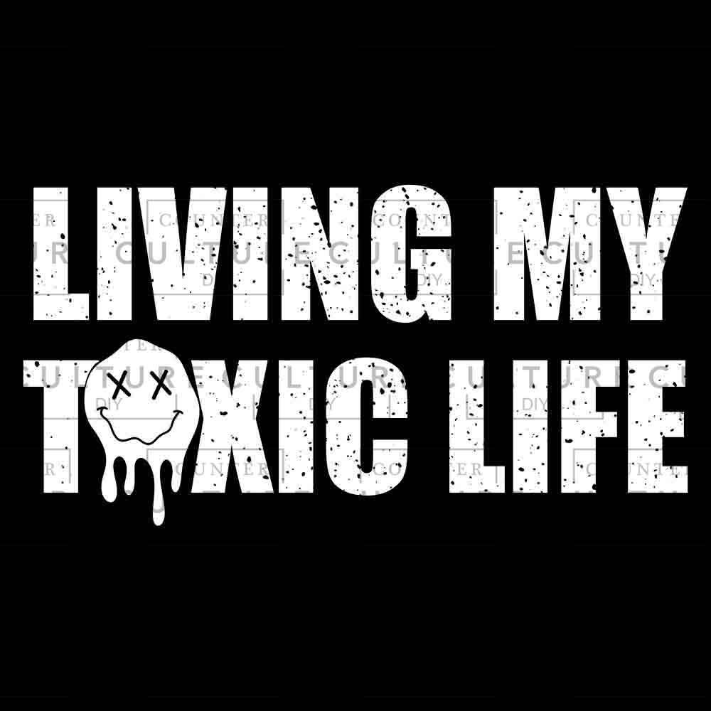 Toxic (White) UV DTF