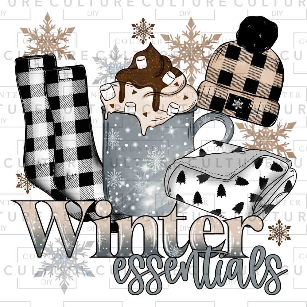Winter Essentials UV DTF